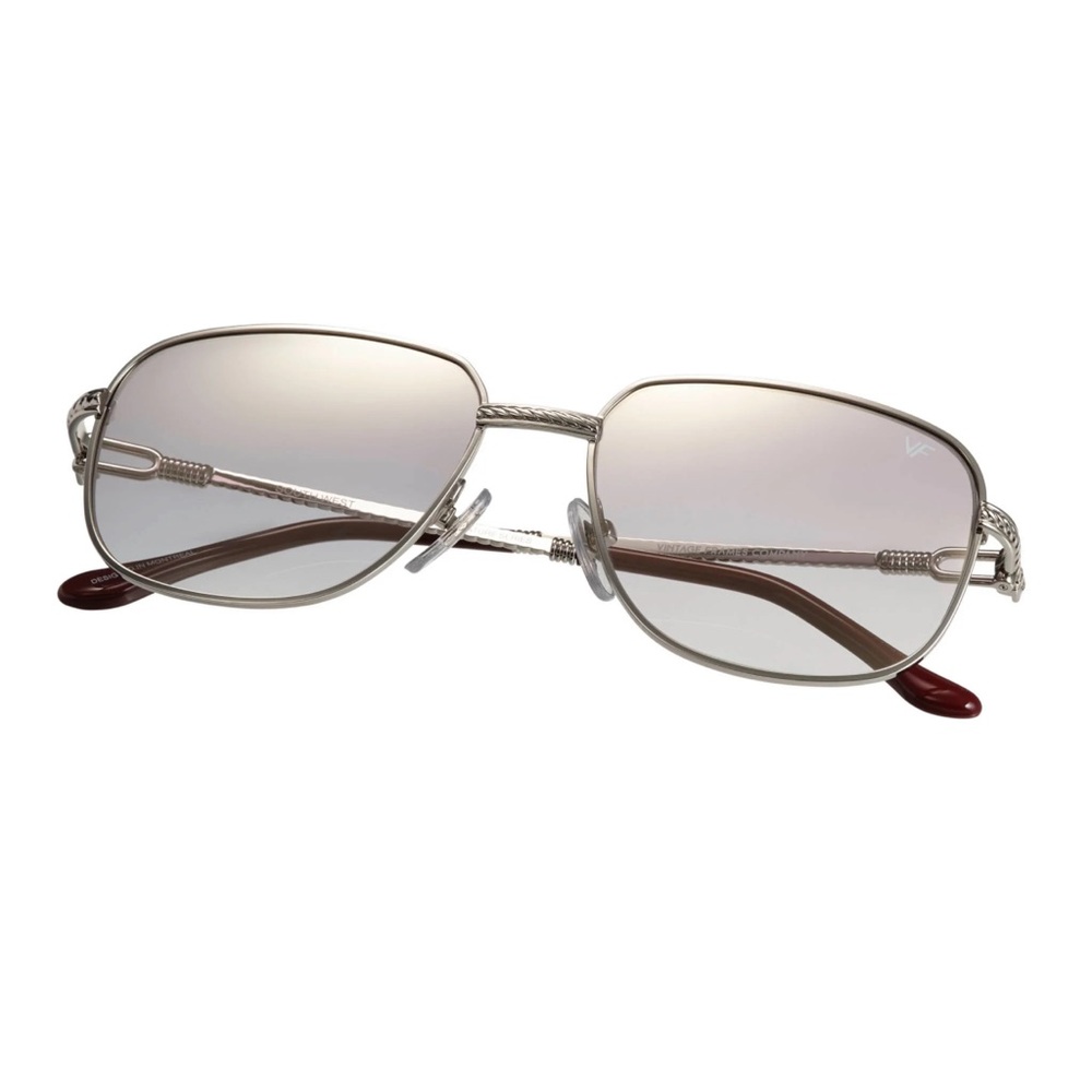 SOUTH WEST 18KT WHITE GOLD VINTAGE FRAME